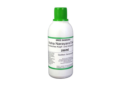 Mahanarayan Thailam, 250ml, Sree Sankara